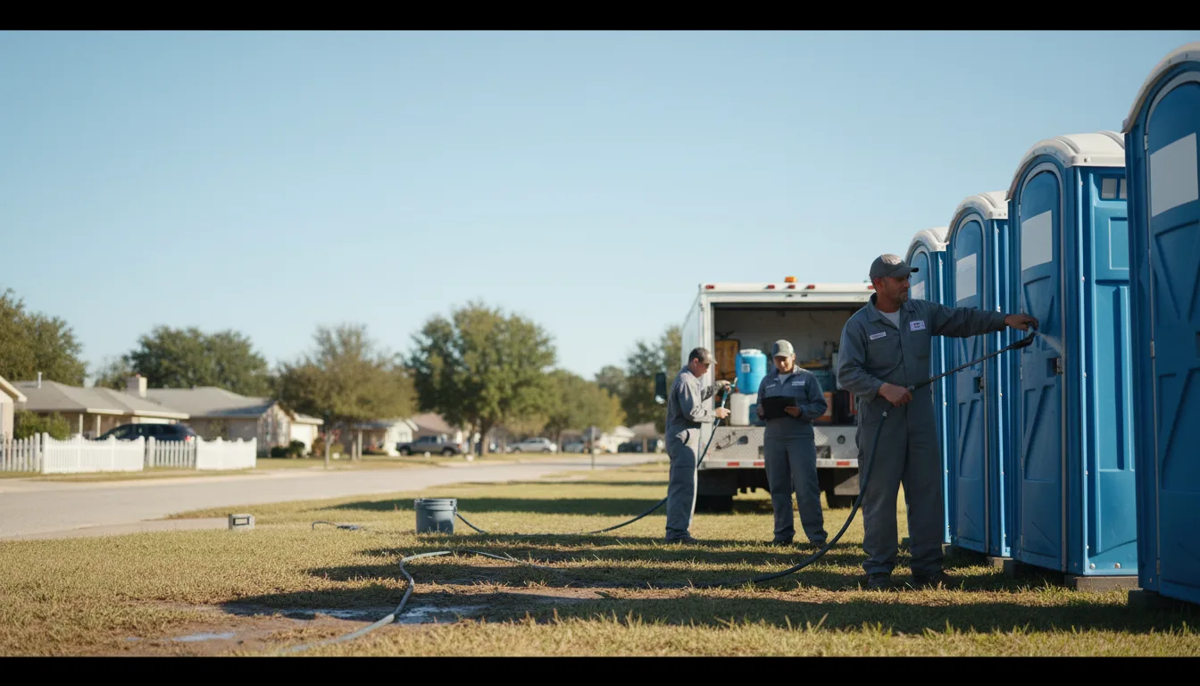 Long-Term Portable Toilet Rental in Thomas, OK near me